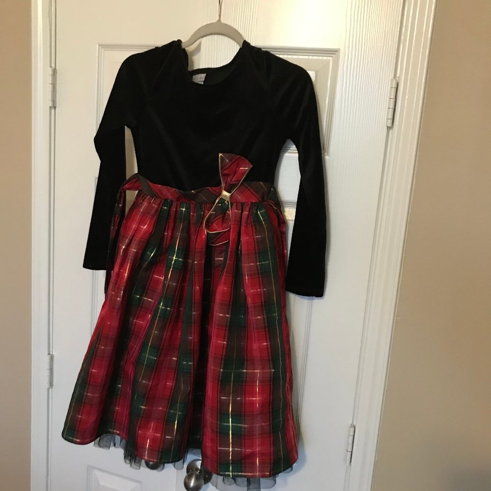 Long Sleeve Velvet top Dress